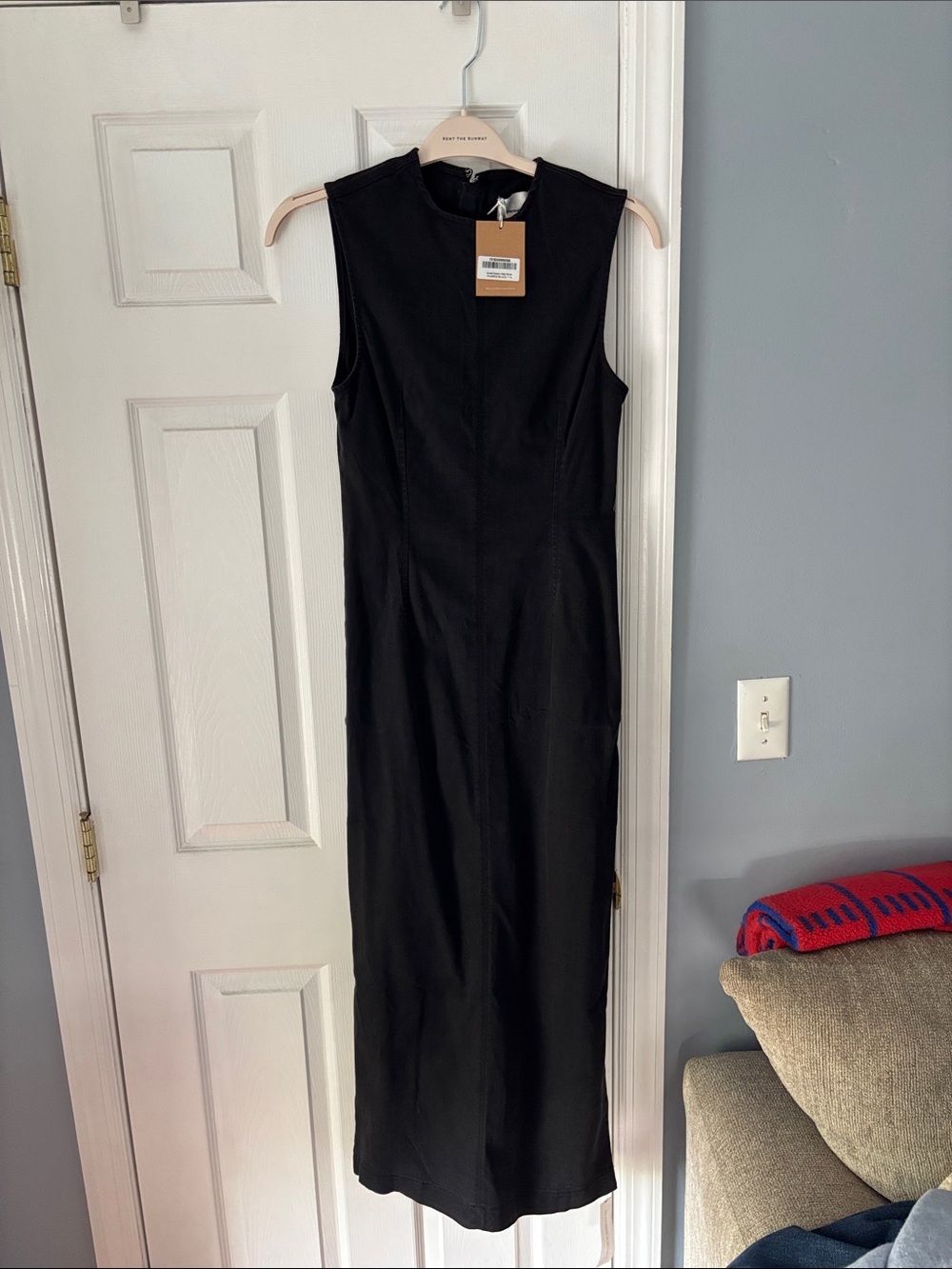 REFORMATION Kendi Denim Midi Dress NWT - Picture 3 of 4
